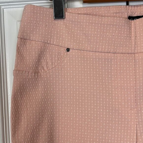 SOHO Apparel Ltd Pink l/Blush Pull On Pants Size L NWT - Picture 4 of 12
